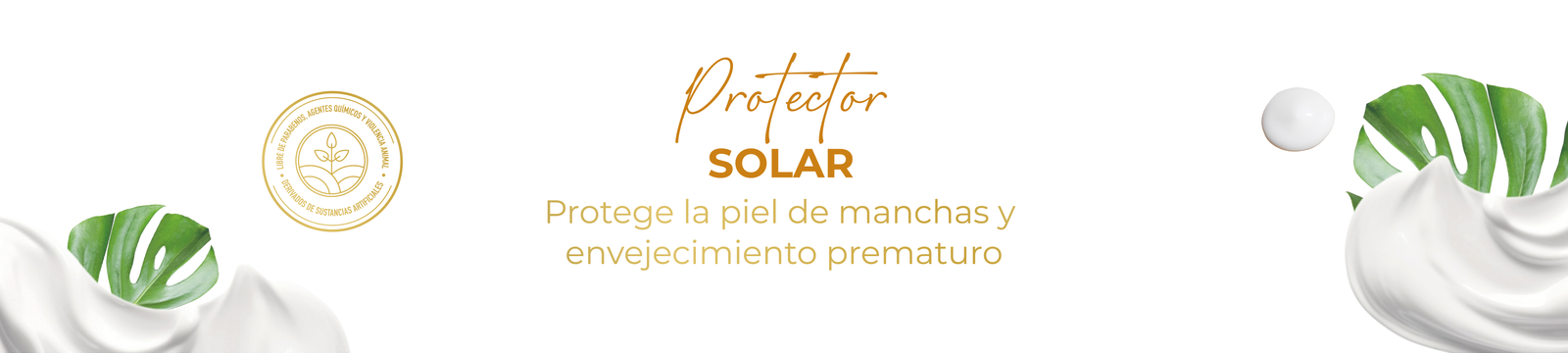 Banner de Protector solar